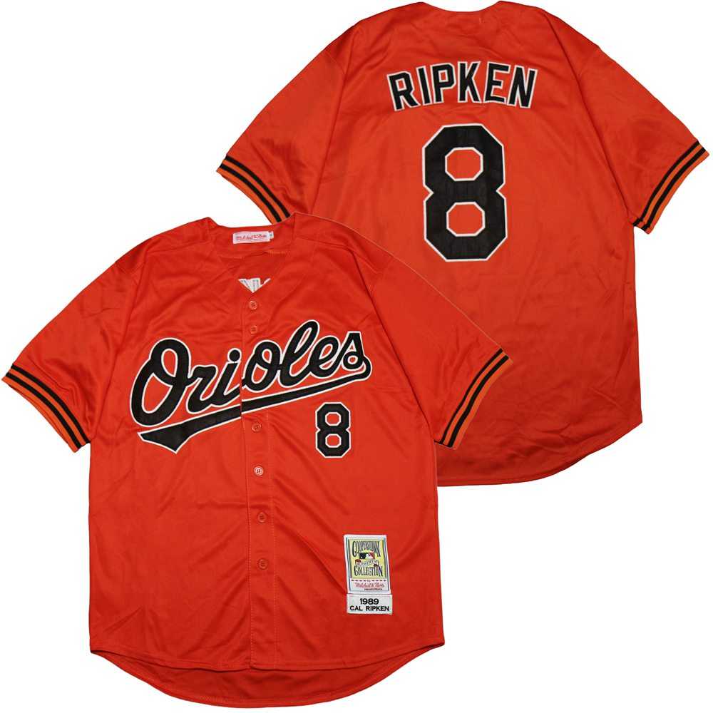 Orioles 8 Cal Ripken Jr Orange 1989 Cooperstown Collection Jersey,We sell and wholesale Orioles 8 Cal Ripken Jr Orange 1989 Cooperstown Collection Jersey on line form chian!